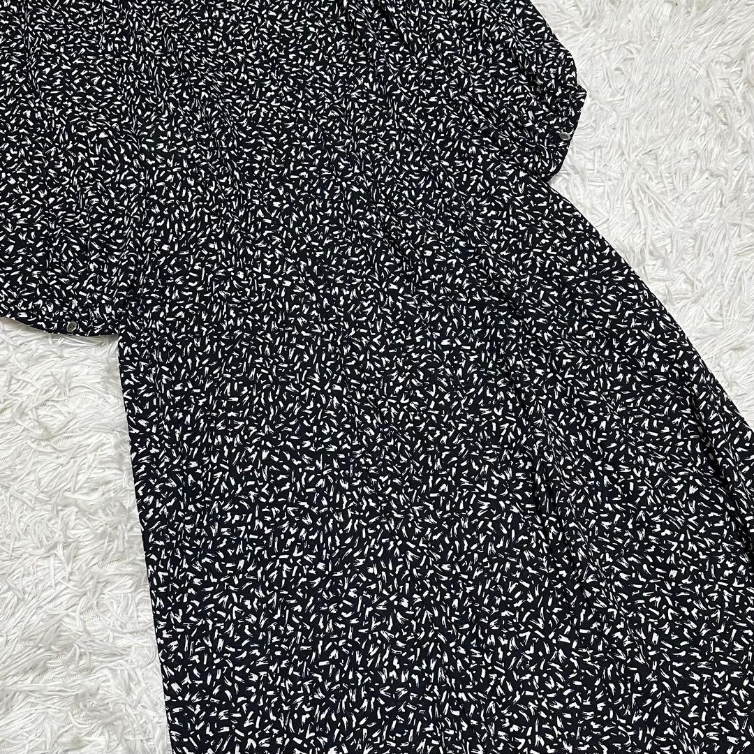 ✨極美品✨25ss【定価3.6万】23区 ペインティングプリントワンピース 40