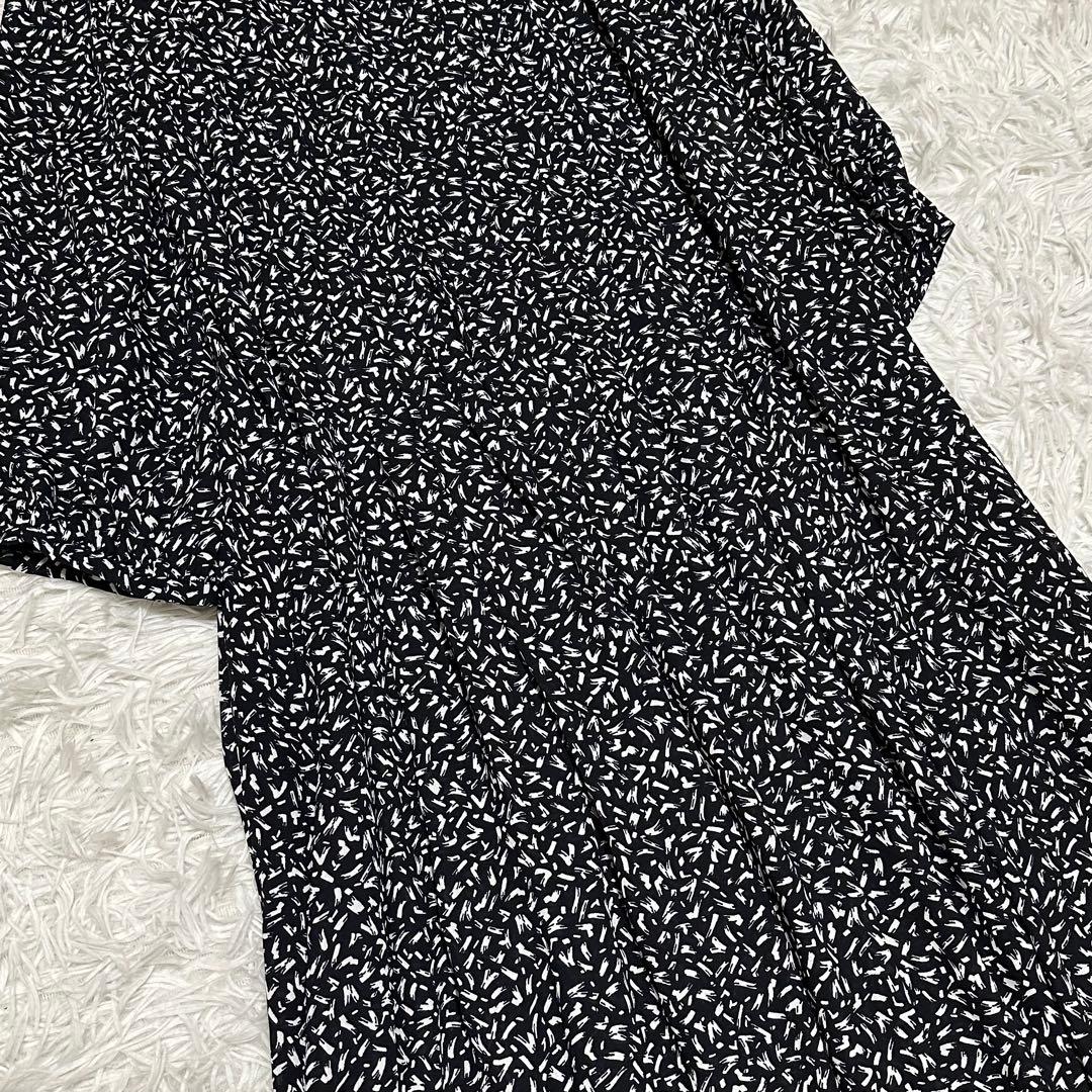 ✨極美品✨25ss【定価3.6万】23区 ペインティングプリントワンピース 40