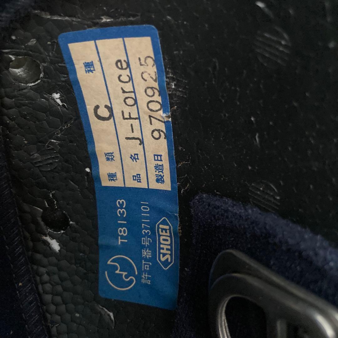 SHOEI　ショーエイ　J-FORCE　ヘルメット　Lサイズ　シルバー