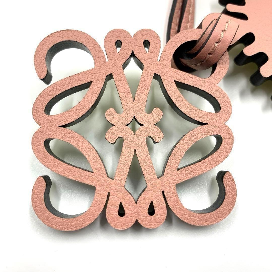 未使用級　LOEWE　ロエベ　チャーム　シーホース　アナグラム　リバーシブル