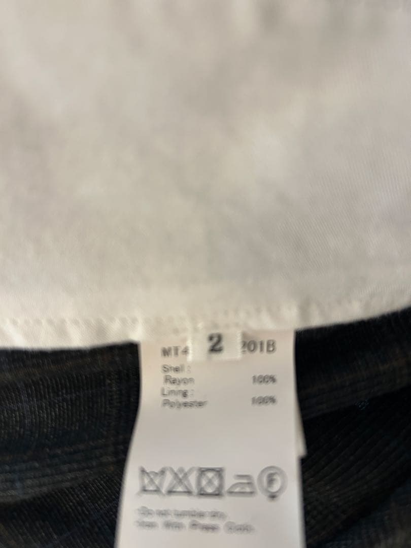 スーツ 24ss maatee&sons 2 RAYON GLENCHECK SUIT