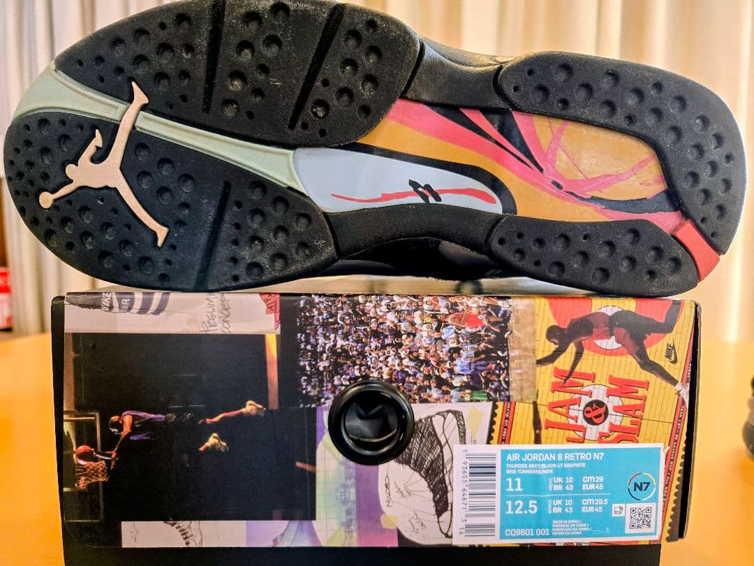 希少モデルAir Jordan 8 ⁄n7ペンドルトン　29㎝