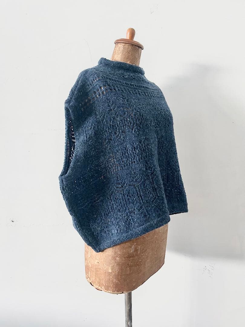 【美品】45R　シェットランドレースのショート馬ベスト