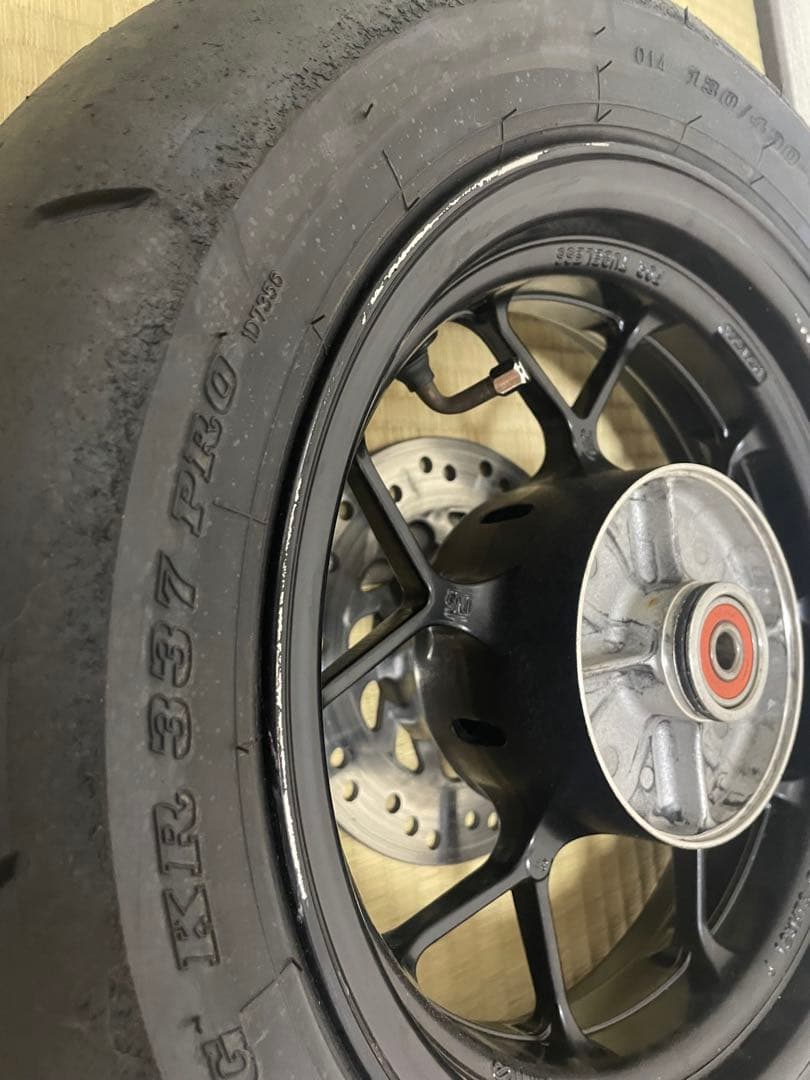 グロム　jc61 純正リアホイール　タイヤディスク付き