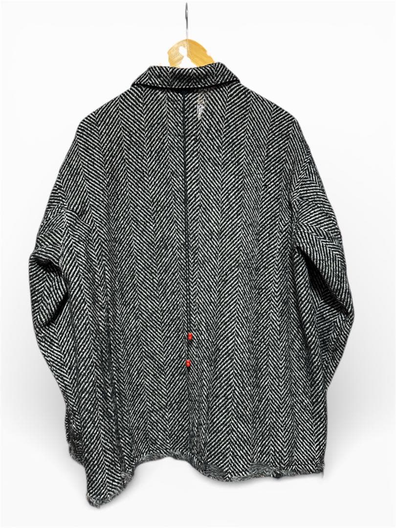 y*i様 ANCELLM DAMAGE WOOL HERRINGBONE COV