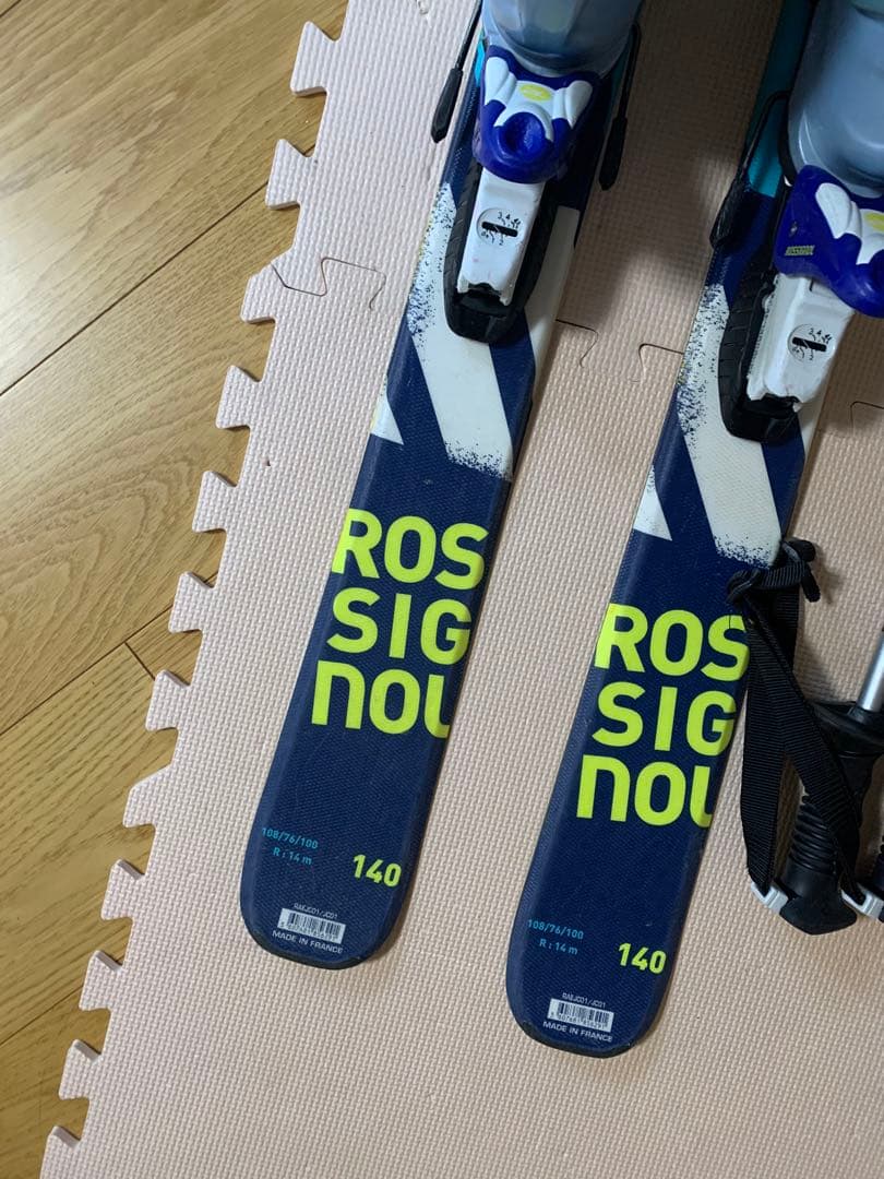 Rossignol スキー 3点セット140cm ブーツ24〜24.5センチ