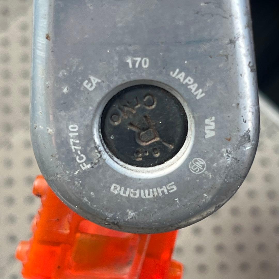 SHIMANO FC-7710 クランクセット 170mm