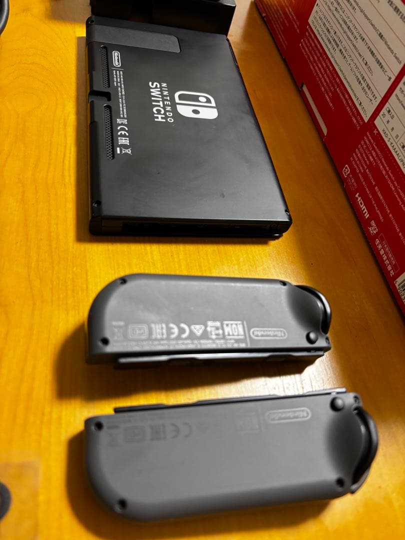【美品】Nintendo Switch グレー 本体セット