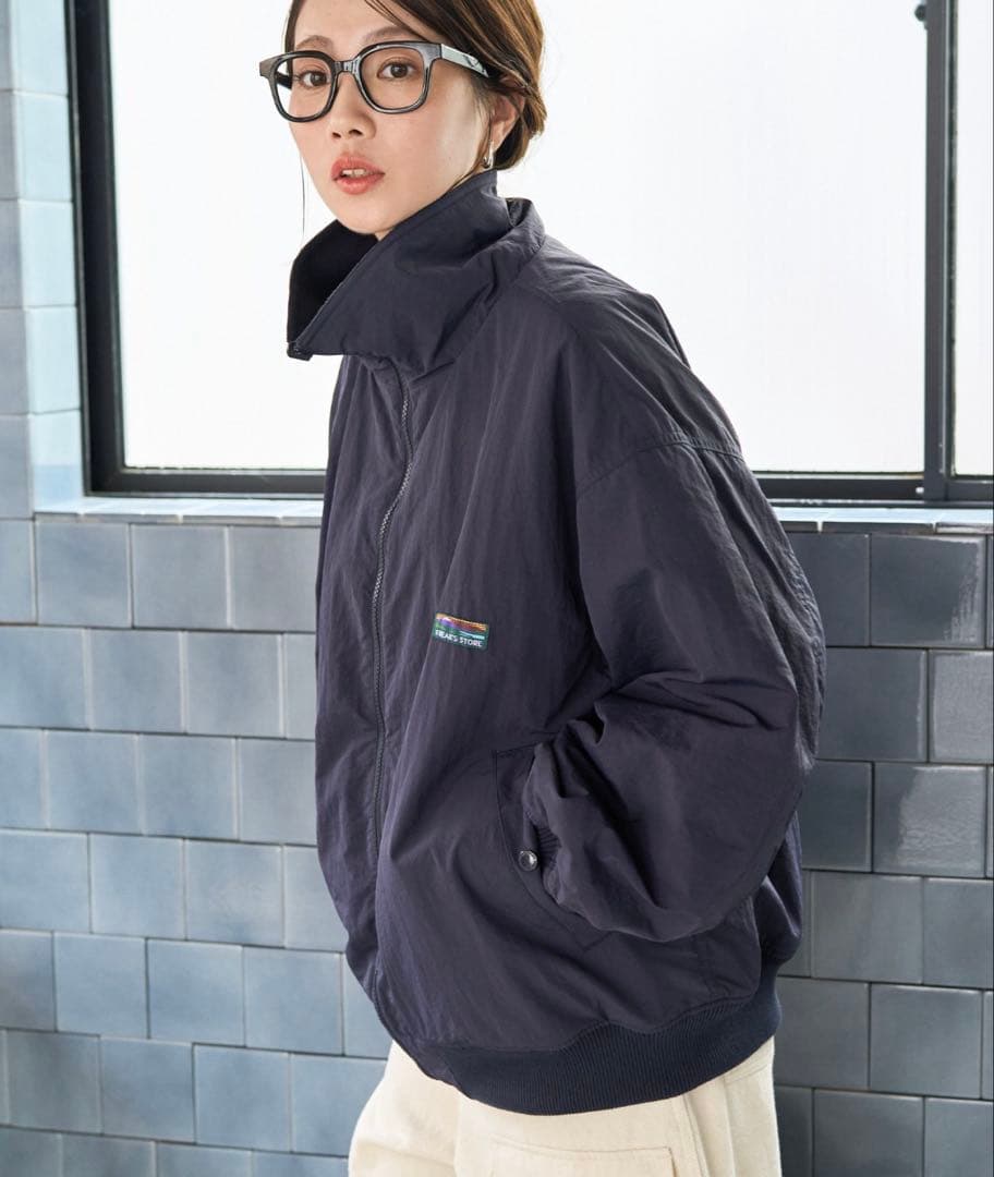 【新品】FREAK'S STORE リバーシブル スタンドカラー ブルゾン