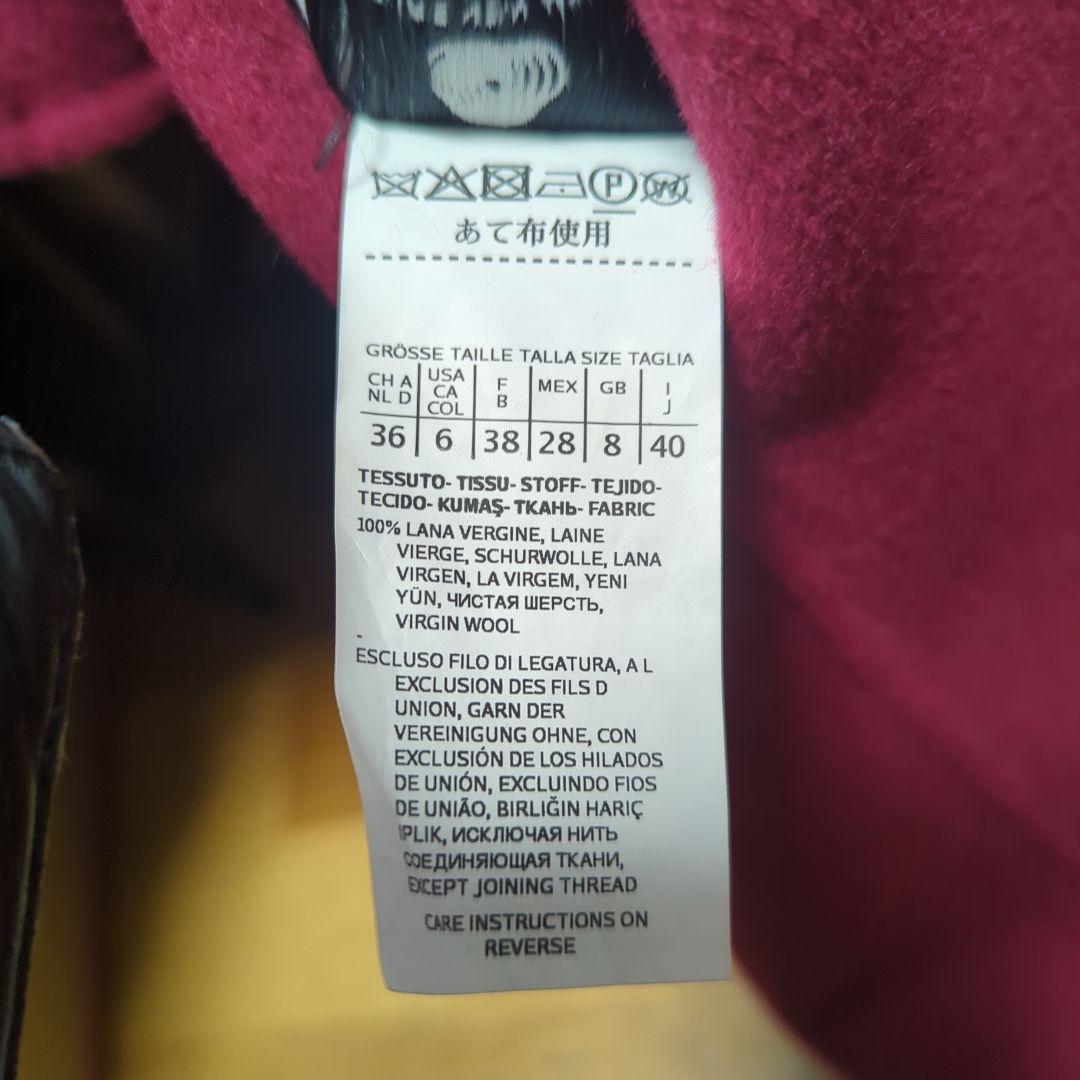 C*a様 MaxMara WEEKEND バーガンディ ロングコート