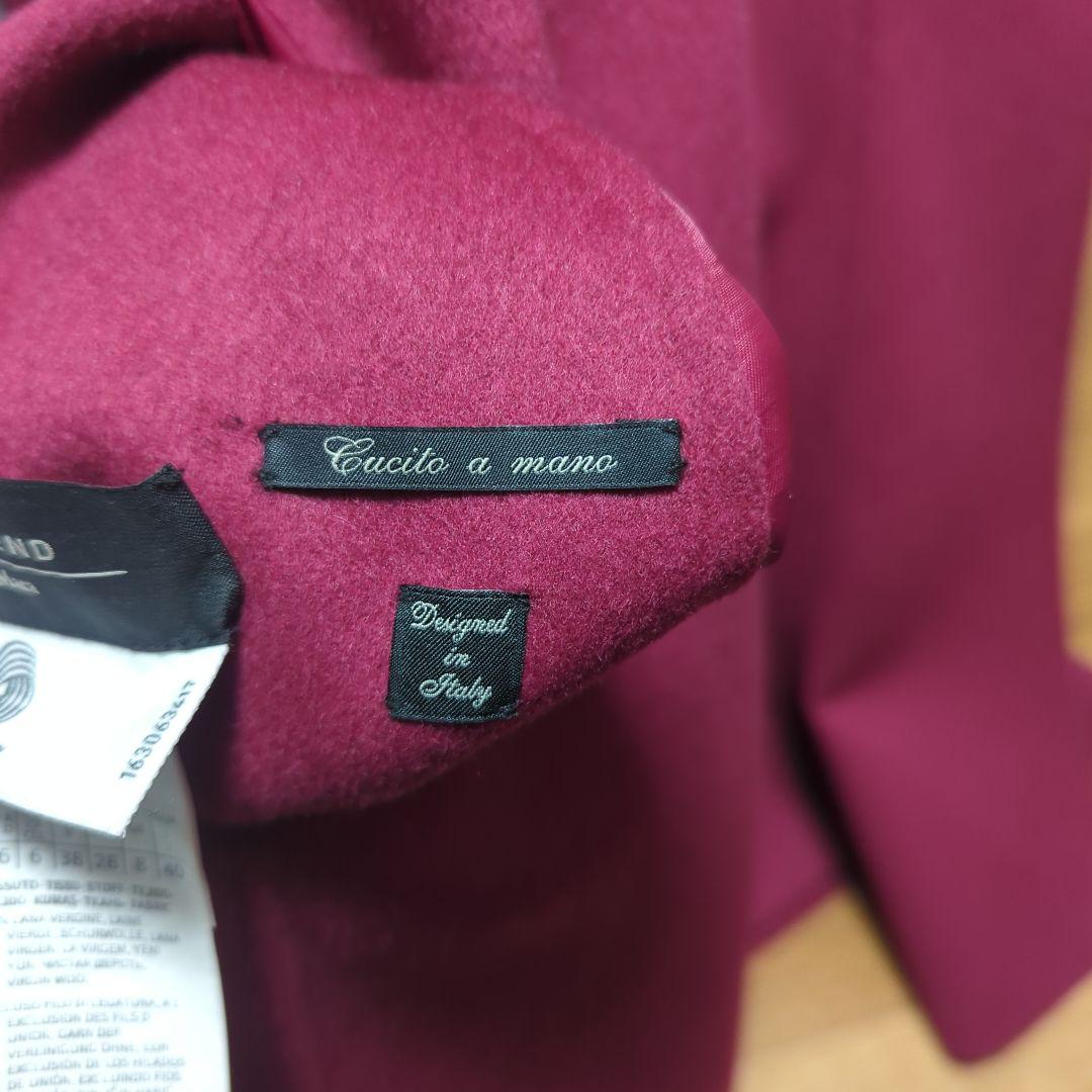 C*a様 MaxMara WEEKEND バーガンディ ロングコート