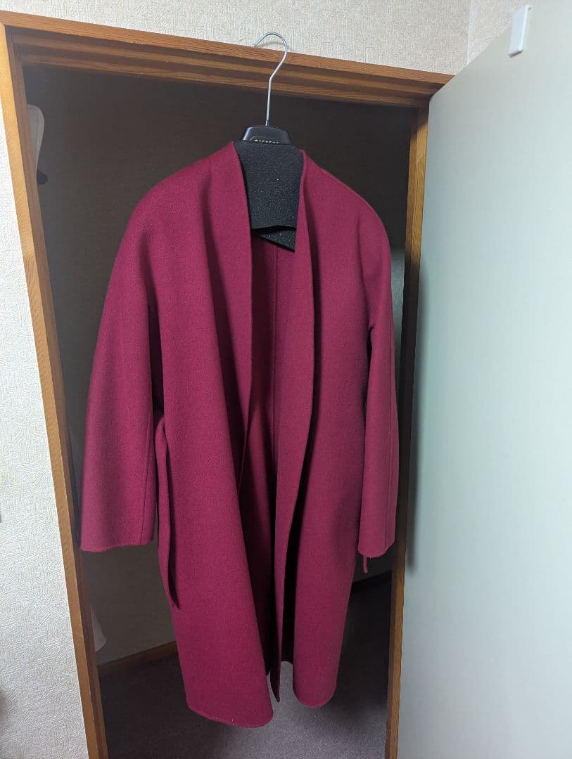C*a様 MaxMara WEEKEND バーガンディ ロングコート