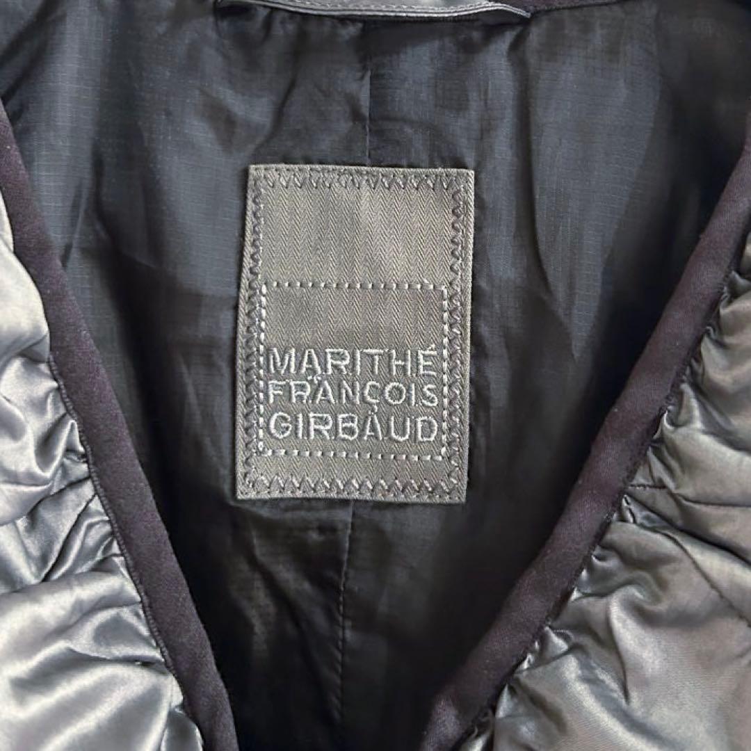 美品 MARITHE FRANCOIS GIRBAUD リボン付き 中綿 ベスト