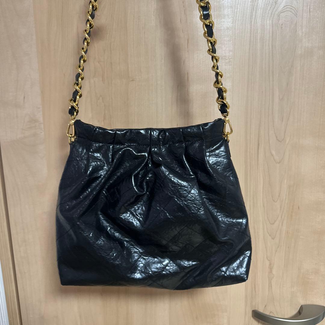 CHARLES & KEITH ドゥオ ブレードチェーンハンドルホーボーバッグ