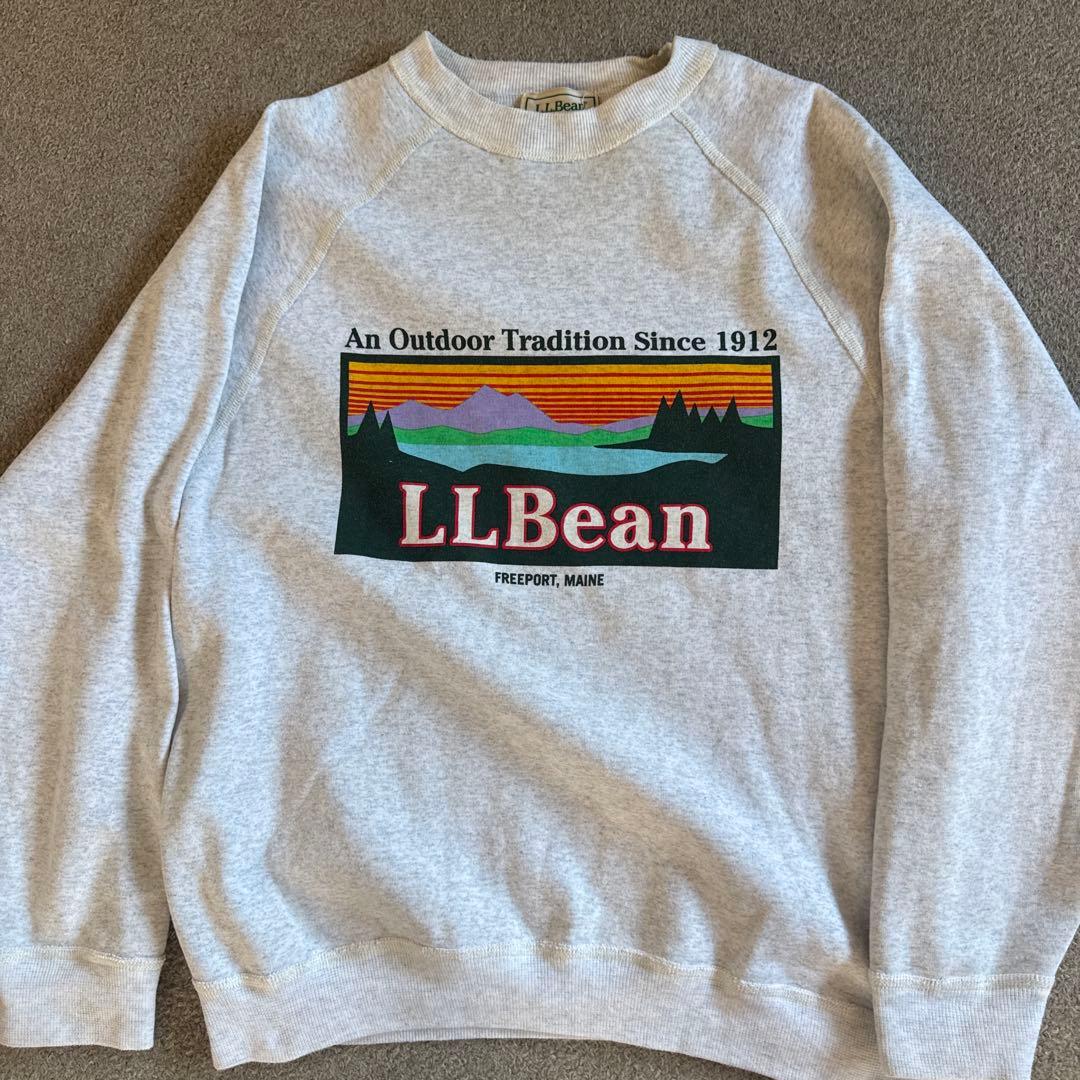 LLBean グラフィックトレーナー Mサイズ