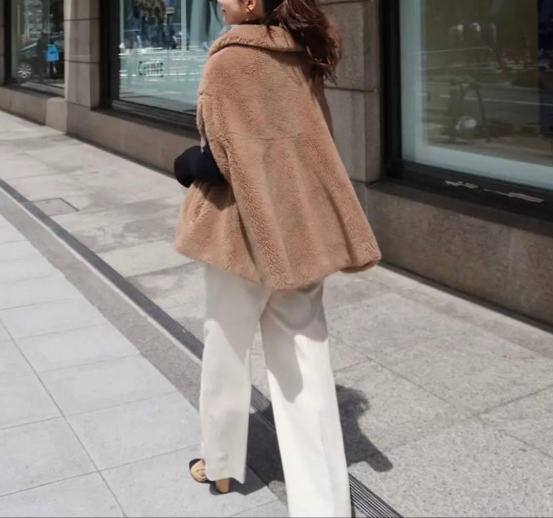 フジコ様【hyeon】ted cape / camel 【タグ付き新品未使用】