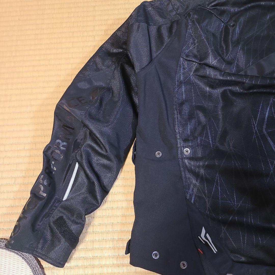 クシタニ エアーコンテンドジャケットメッシュパネル付き 黒