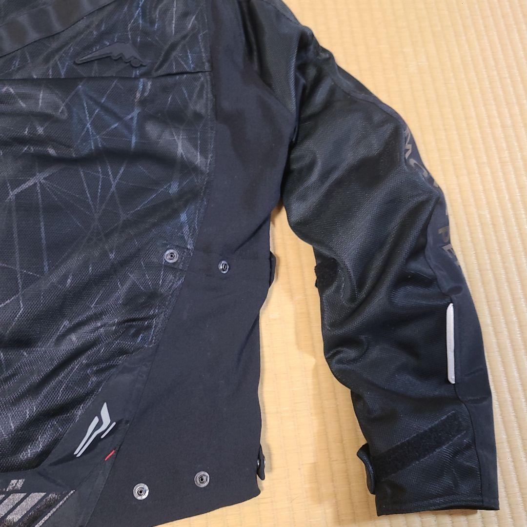 クシタニ エアーコンテンドジャケットメッシュパネル付き 黒