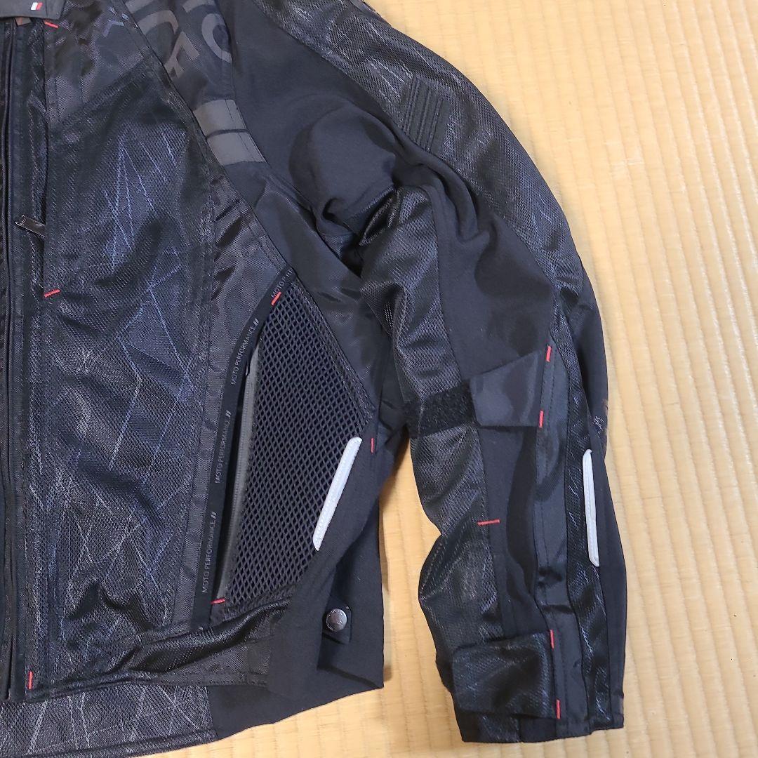 クシタニ エアーコンテンドジャケットメッシュパネル付き 黒