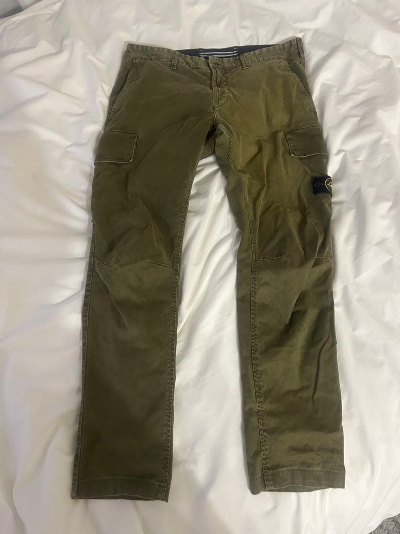 Stone  カーゴパンツ オリーブ色