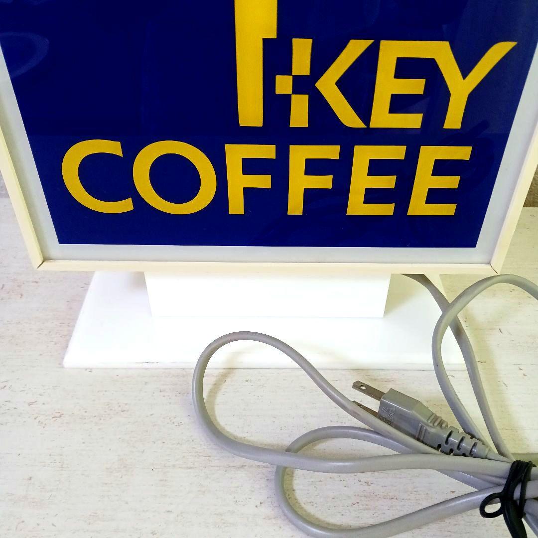 KEY COFFEE　キーコーヒー　レトロ　 電飾看板