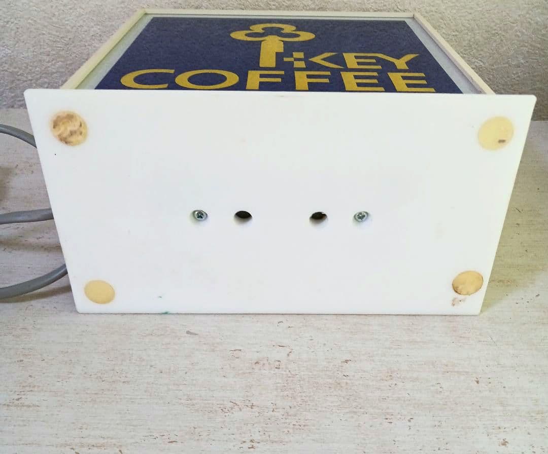 KEY COFFEE　キーコーヒー　レトロ　 電飾看板