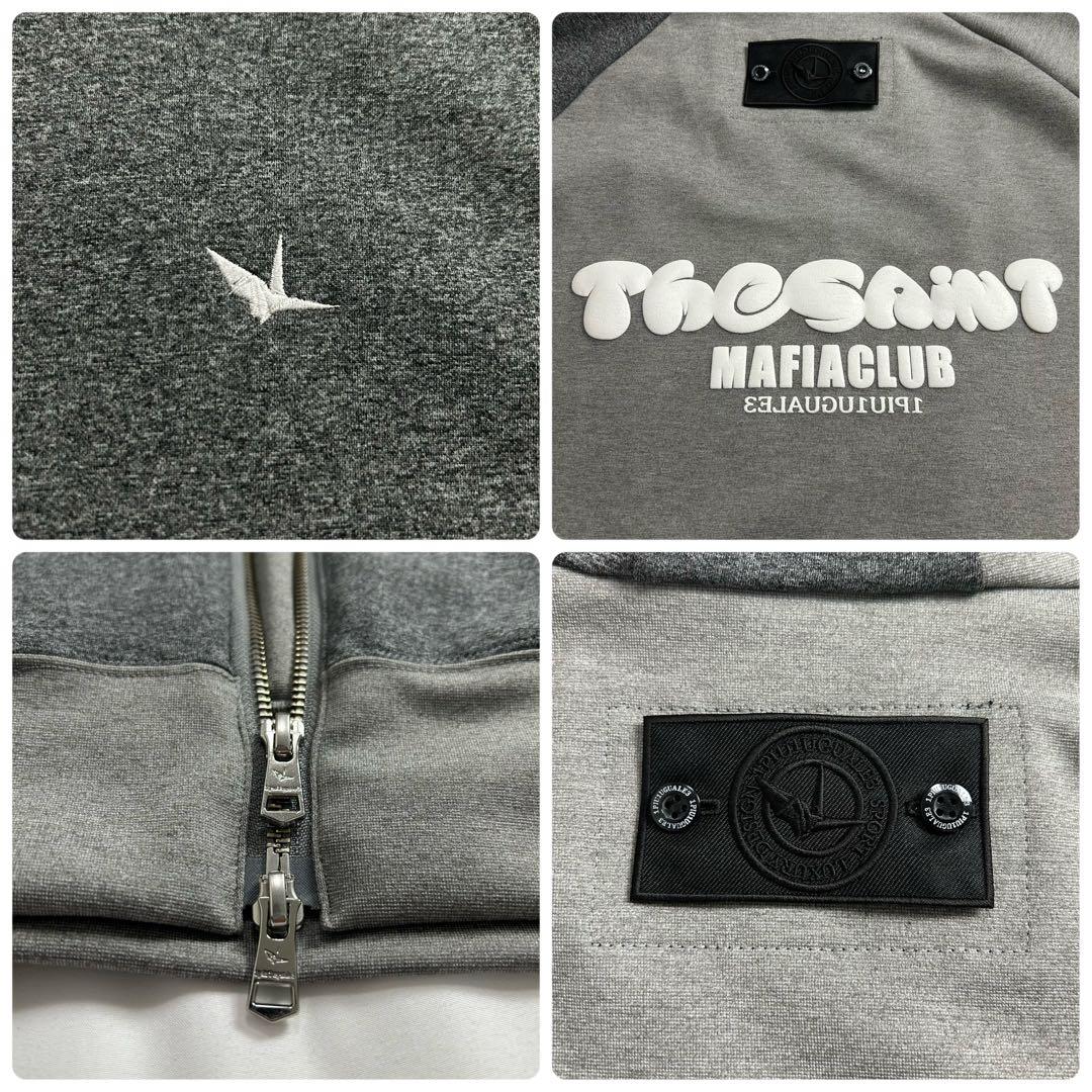 1piu1uguale3 セットアップ　ジャージ　切替　刺繍　ロゴワッペン　Ⅳ