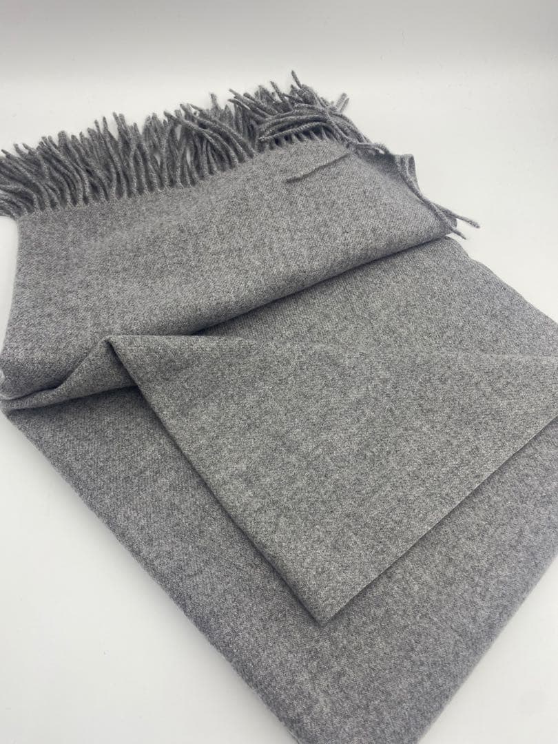 JOHNSTONS ジョンストンズ マフラー 大判ストール　スカーフ　グレー