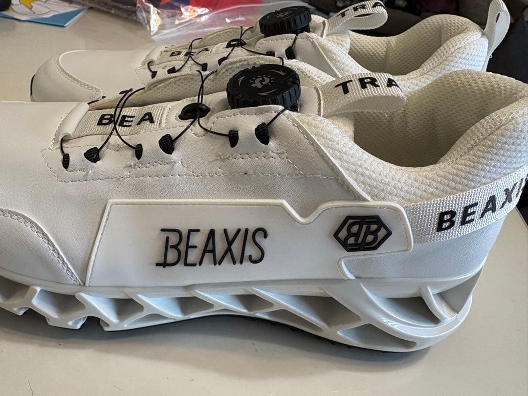 BEAXIS ゴルフシューズ ホワイト　26.5cm