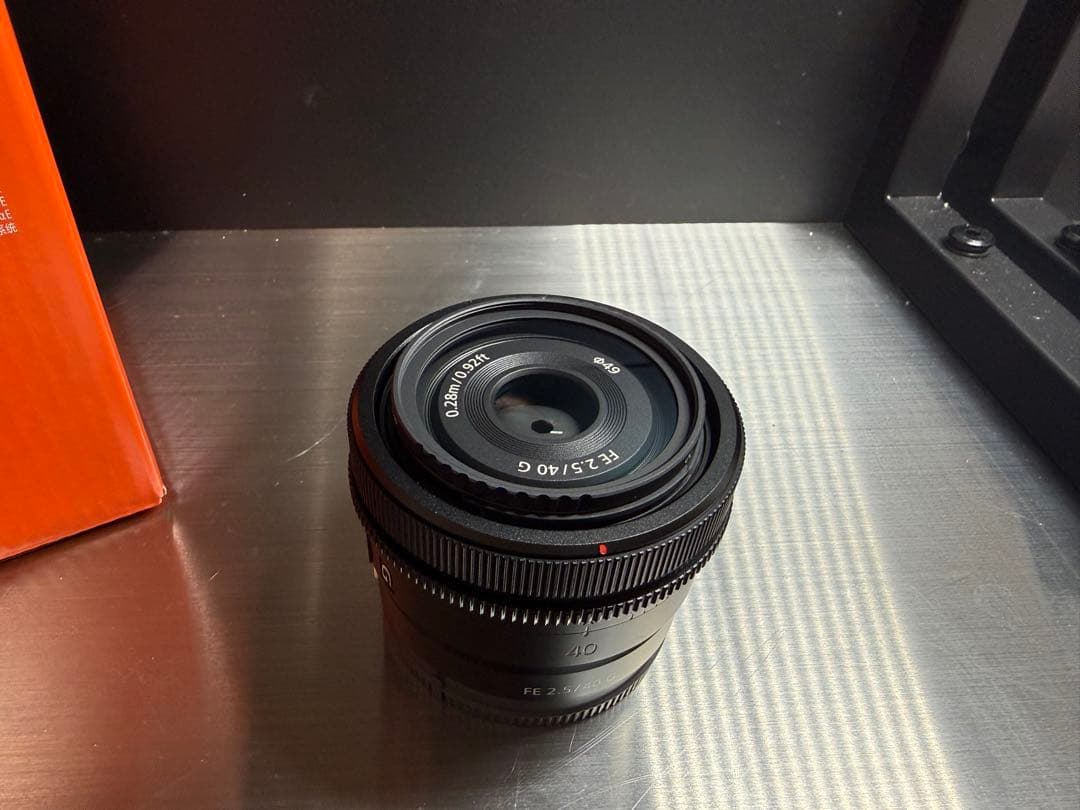 【新品級】SEL40F25G ソニー単焦点レンズFE40mm F2.5G