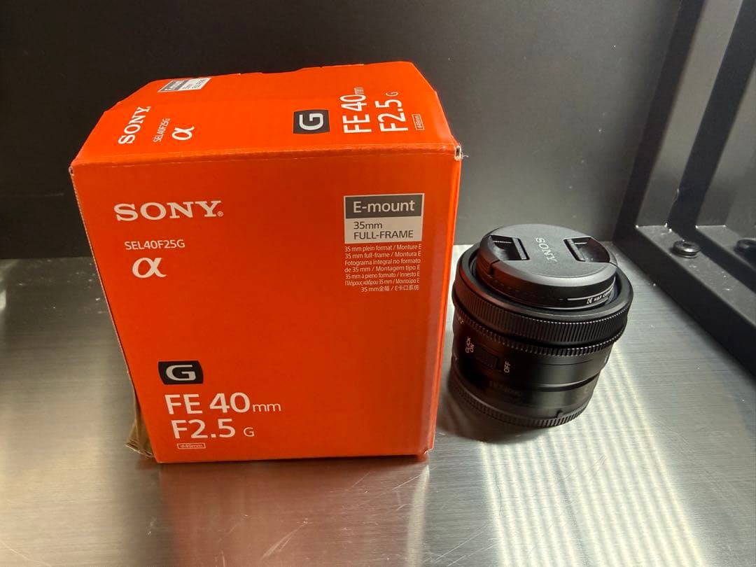 【新品級】SEL40F25G ソニー単焦点レンズFE40mm F2.5G