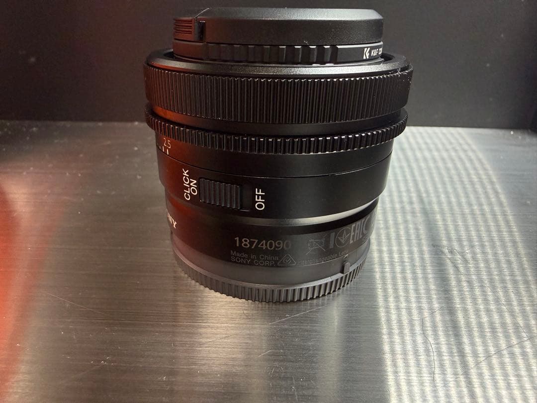 【新品級】SEL40F25G ソニー単焦点レンズFE40mm F2.5G