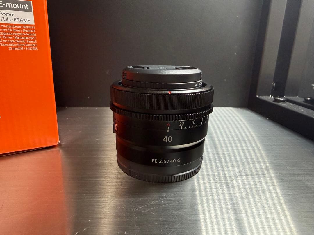 【新品級】SEL40F25G ソニー単焦点レンズFE40mm F2.5G