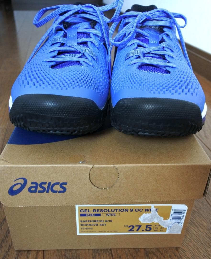 アシックス　GEL-RESOLUTION9　OC 27.5cm WIDE