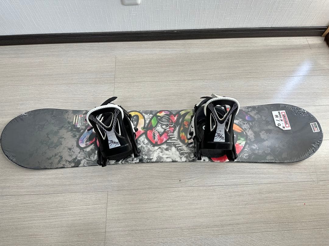 【新品未使用❗️】spoon スノーボード　120cm FLAT bouquet