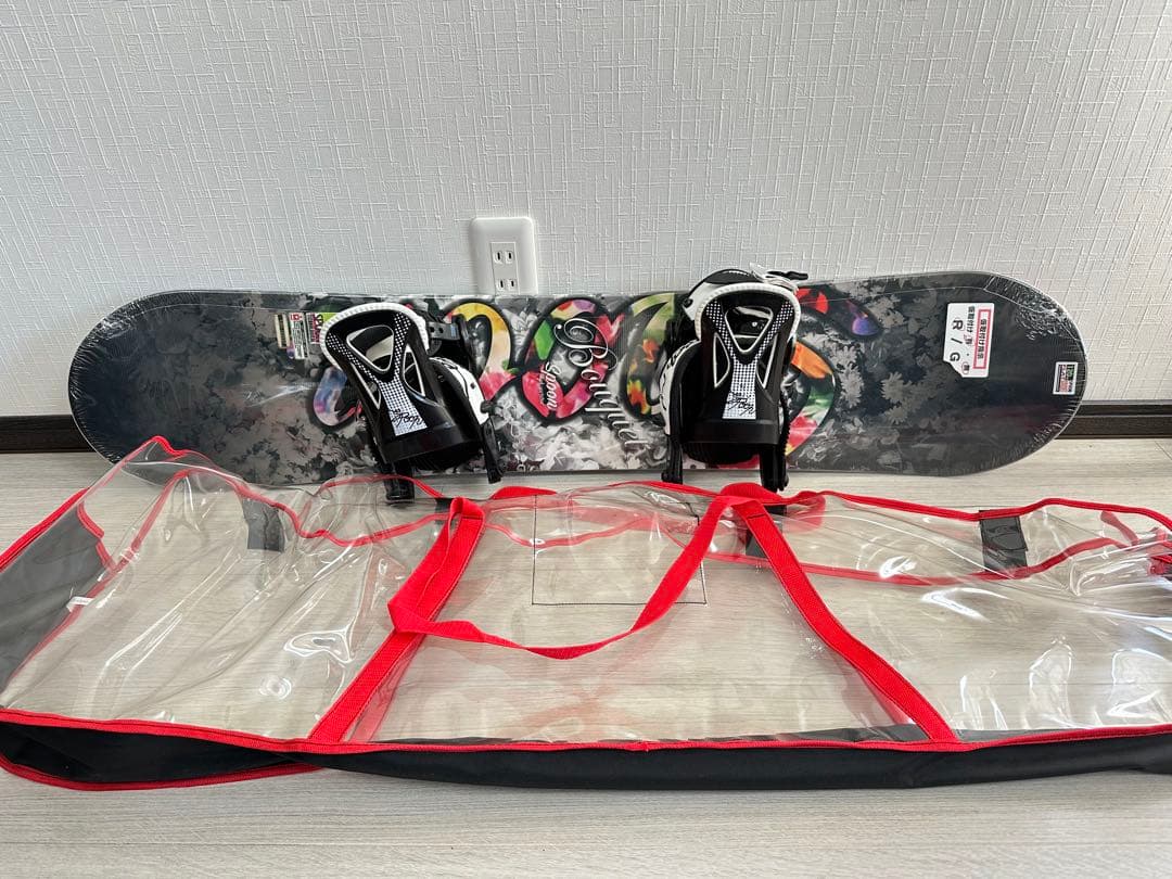【新品未使用❗️】spoon スノーボード　120cm FLAT bouquet