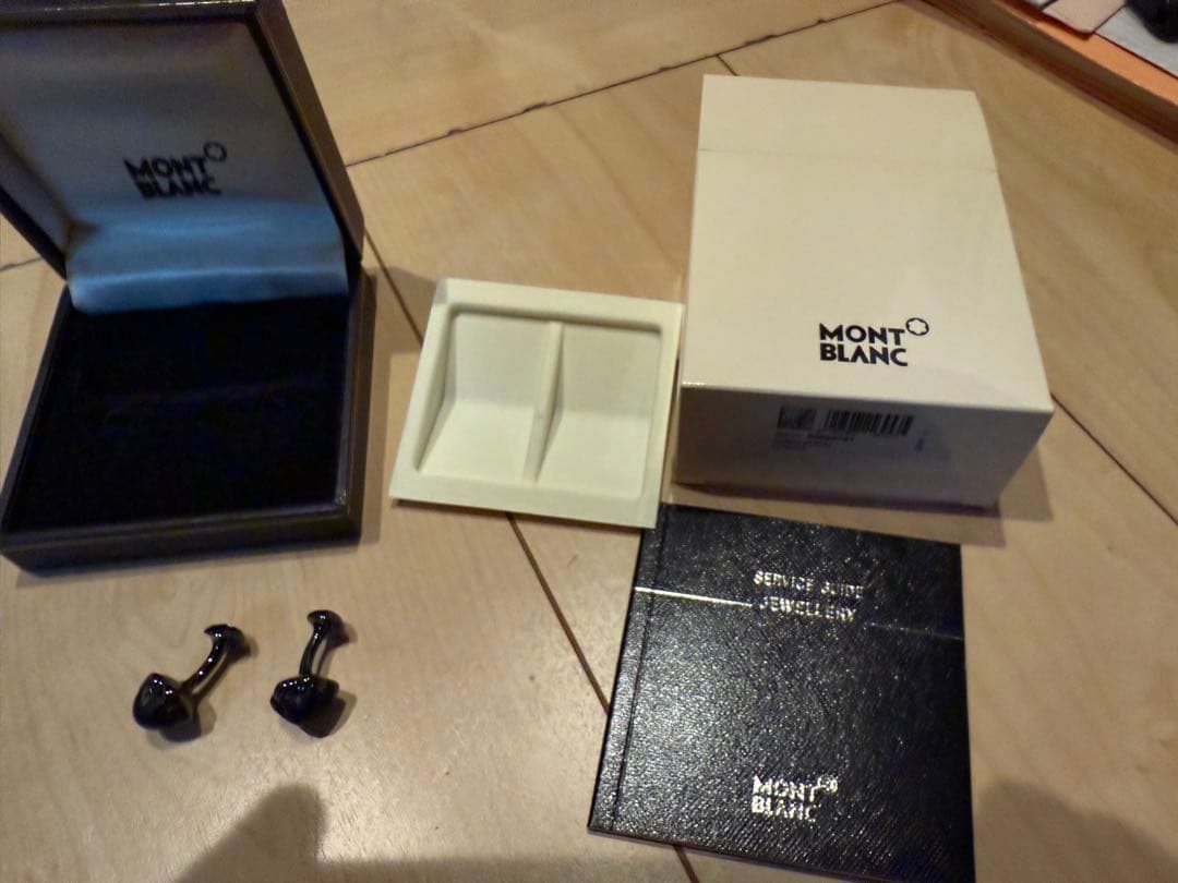 専用 お取り置き⭕️モンブラン カフス カフリンクス 箱一式付き