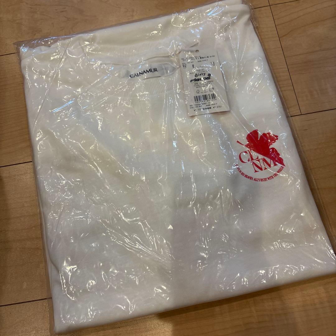 【新品】エヴァパチンココラボ 最後のシ者ロンT 白黒2枚セットCALNAMUR