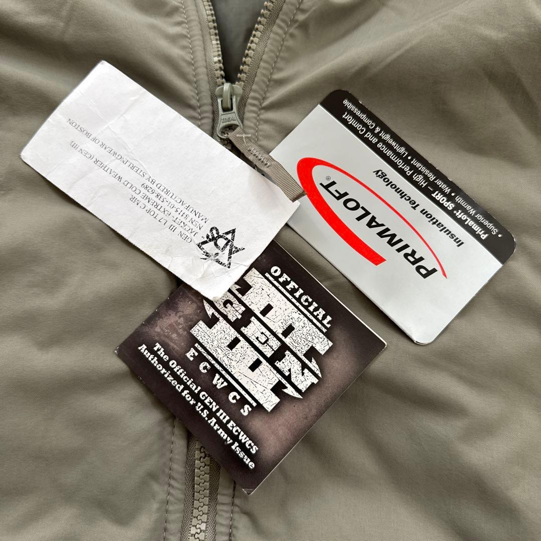 実物 米軍 ECWCS Gen3 Level7 ジャケット URBAN GREY