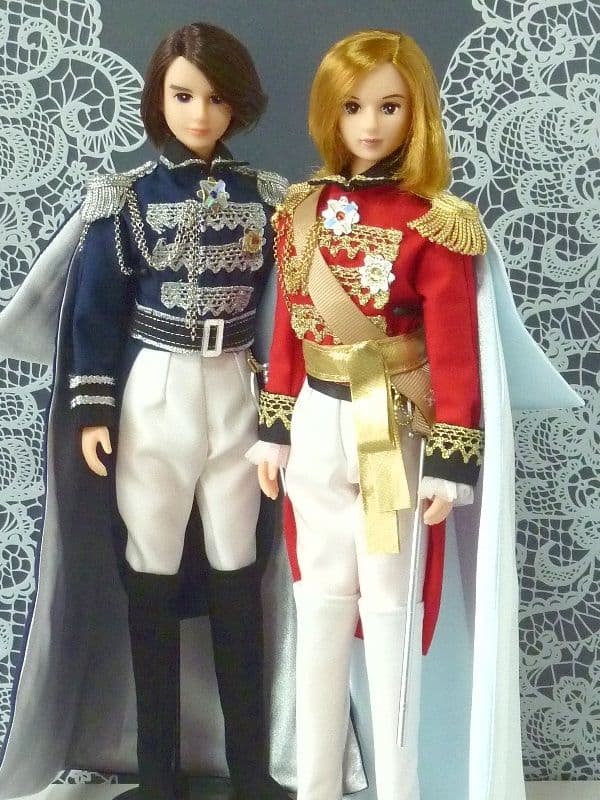 宝塚歌劇 男役衣装風『オスカル&アンドレ』①