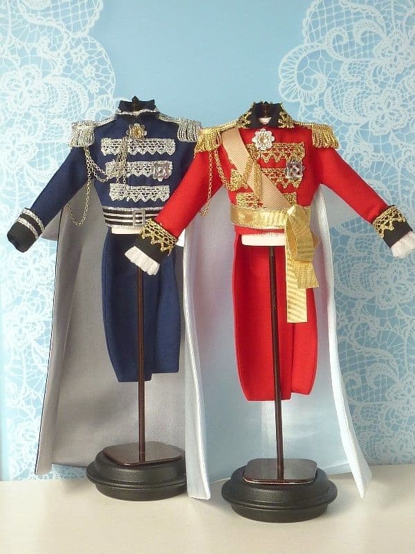 宝塚歌劇 男役衣装風『オスカル&アンドレ』①