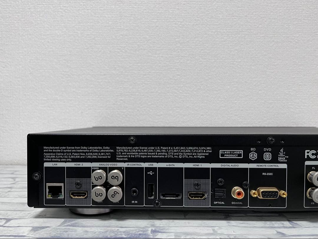 リモコン付　OPPO SACD/ブルーレイプレイヤー　BDP-93