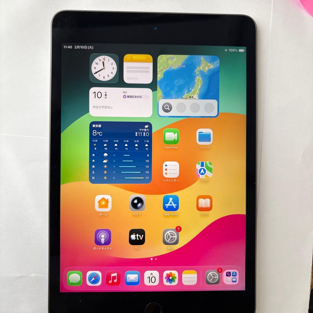 m*i様 iPad mini 5th Cellular 64GB スペースグレイ