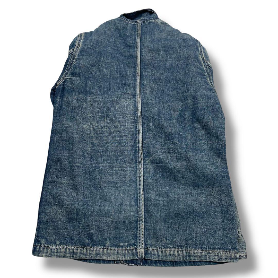 【初期】Visvim ビズビム ブランケット デニム カバーオール ジャケット