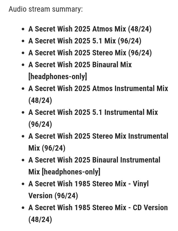 PROPAGANDA A SECRET WISH Blu-ray 5.1 未開封