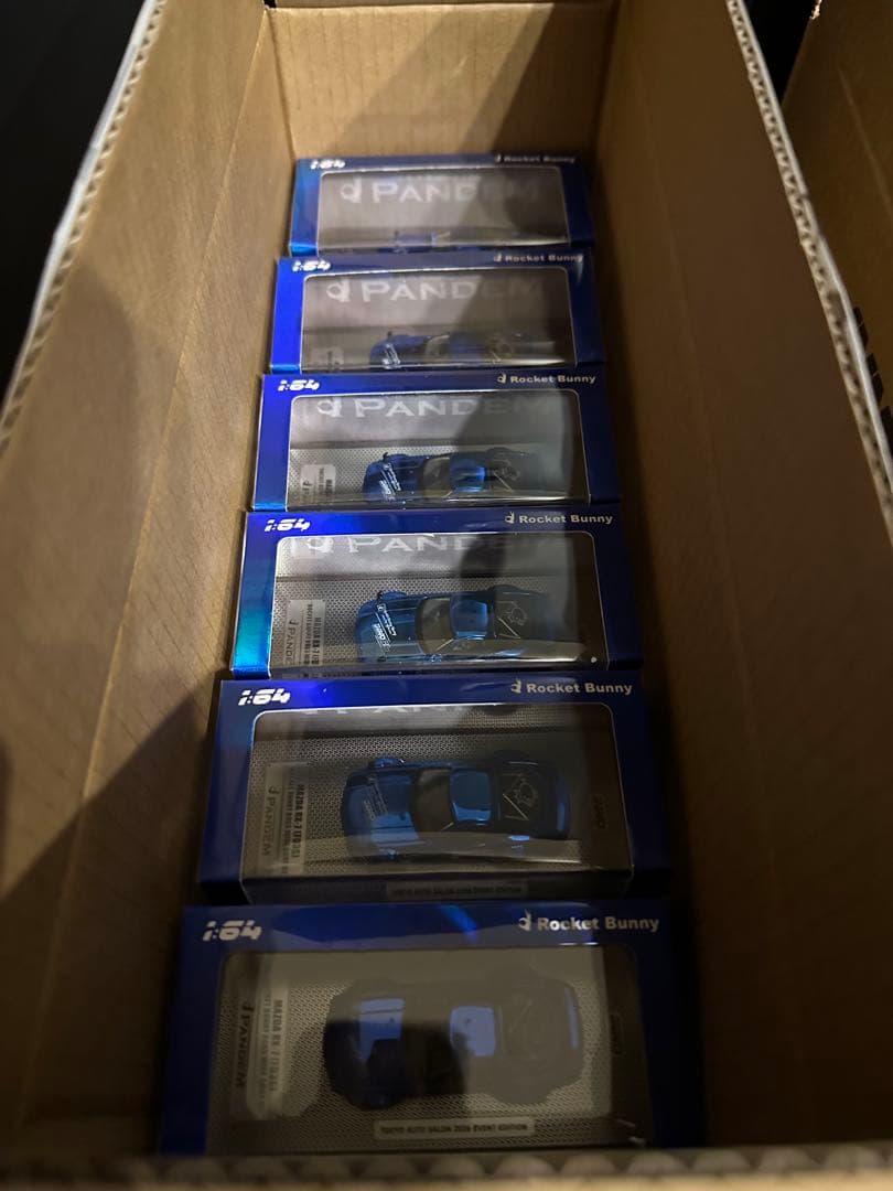 TAS2026 1/64 inno RX-7 FD3S Pandem 6台セット