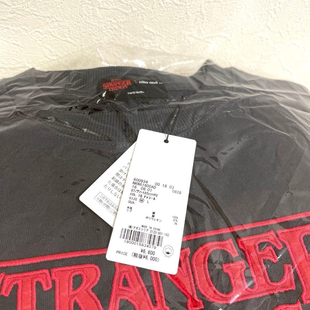 ニコアンド STRANGE THINGSコラボアソートスウェットプルオーバー