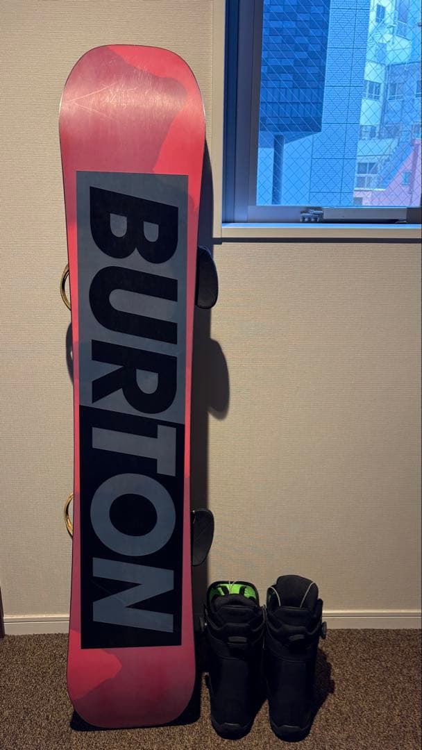 【お得】Burton Process Flying V スノーボード3点セット