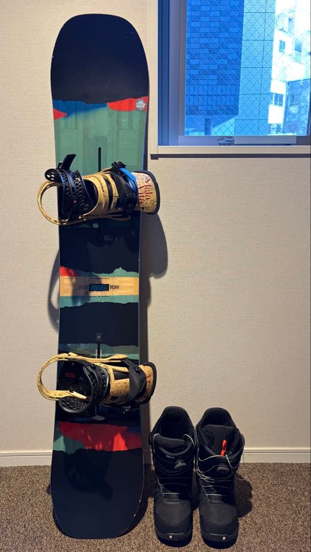 【お得】Burton Process Flying V スノーボード3点セット