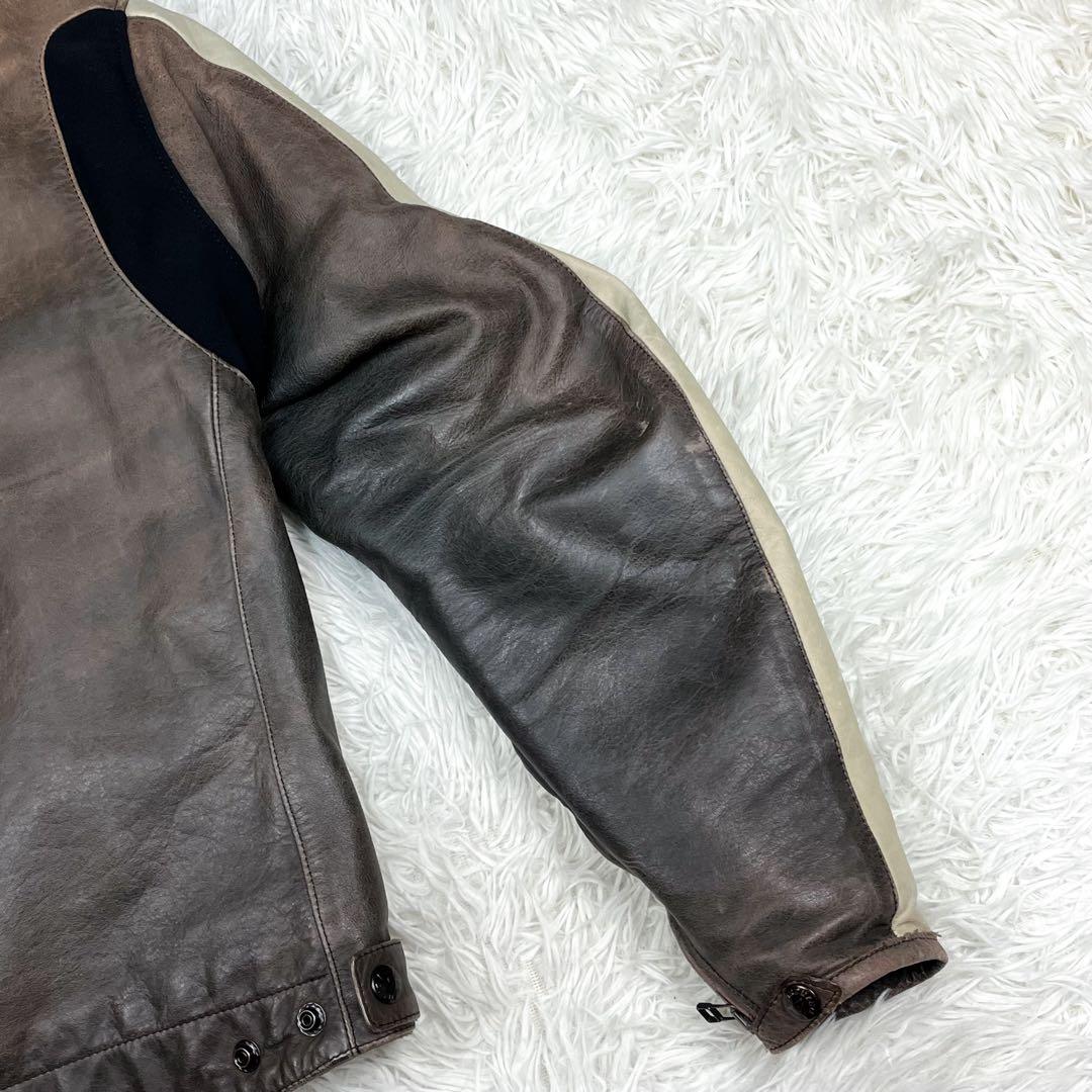 雰囲気抜群 日本未発売 ドゥカティ レザージャケット キルティングライナー着脱